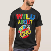 Wild over Uno Party Decorations 1st verjaardag T-shirt (Voorkant)