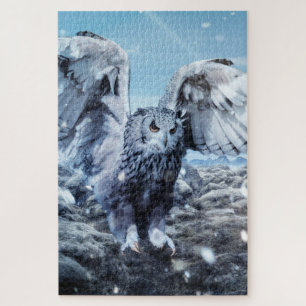 Wild Owl Legpuzzel