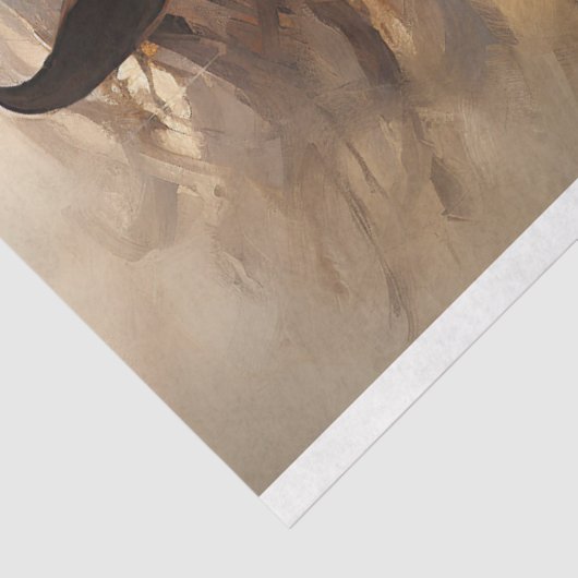 Wild Paard 2 Decoupage papier (Detail)