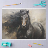 Wild Paard 7 Decoupage papier (Craft)