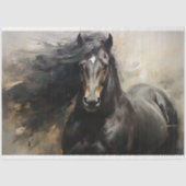 Wild Paard 7 Decoupage papier (Voorkant)