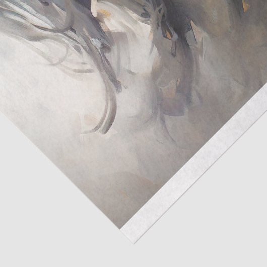 Wild Paard 8 Decoupage papier (Detail)