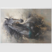 Wild Paard 9 Decoupage papier (Voorkant)