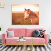  wild paard canvas afdruk (Insitu (Woonkamer))