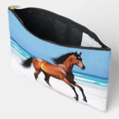 Wild Paard Galloping op een strand Etui (Open)