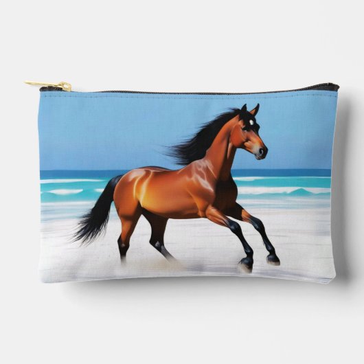 Wild Paard Galloping op een strand Etui (Voorkant)