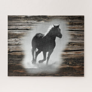 Wild paard galopperend legpuzzel