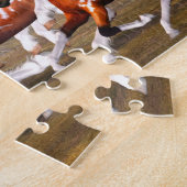 wild paard kudde puzzel legpuzzel (Zijkant)