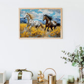 Wild Paard Mustang Rustieke Decoupage Tissuepapier