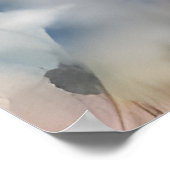 Wild Paard op grasduin bij zonsondergang Poster (Hoek)