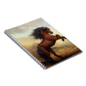 wild paard steigerend notitieboek (Rechterzijde)
