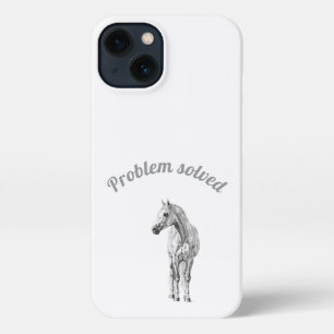 Wild Paard Telefoon Case iPhone 13 Hoesje