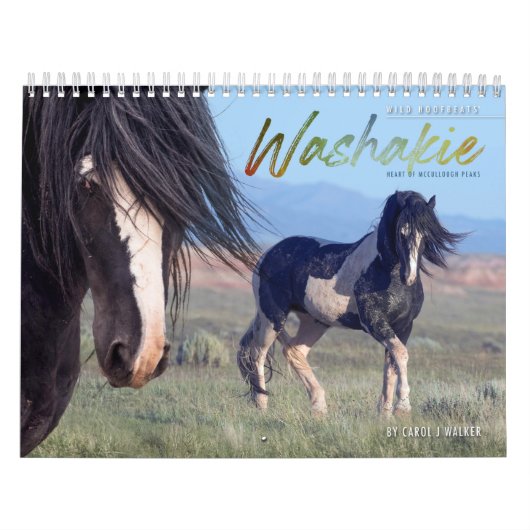 Wild Paard Washakie Kalender (Hoes)