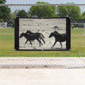 WILD PAARDEN VAN de Banner van UTAH met (Insitu)