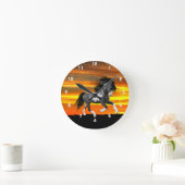 Wild Paint Paard Wandklok (Huis)