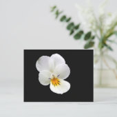 Wild Pansy Briefkaart (Staand voorkant)