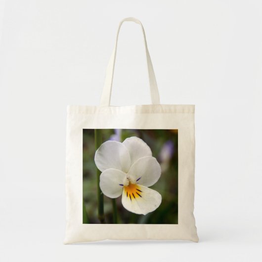 Wild Pansy Budgettas Tote Bag (Voorkant)
