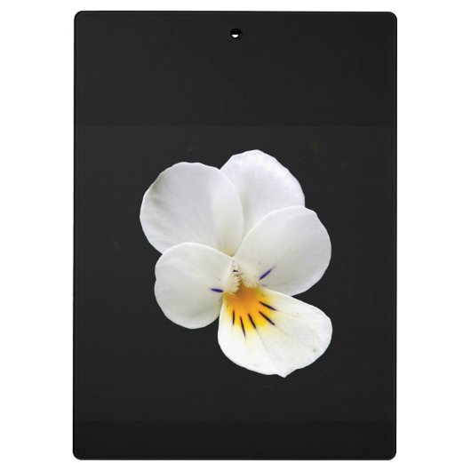 Wild Pansy Clipboard Klembord (Achterkant)