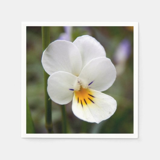 Wild Pansy Paper Napkins Servet (Voorkant)