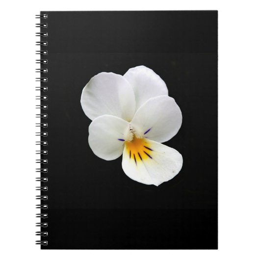 Wild Pansy Spiral Notitieboek (Voorkant)