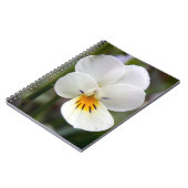 Wild Pansy Spiral Photo Notitieboek (Linkerzijde)