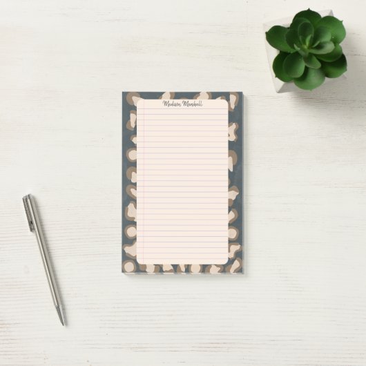 Wild  Panther Geïnspireerd Post-it® Notes (Kantoor)