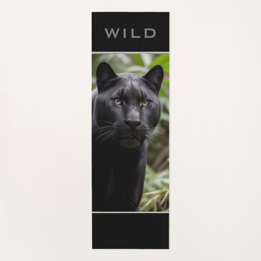 Wild Panther - Yoga Mat (Voorkant)