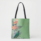 Wild Parrots Tropical Tote Bag (Voorkant)