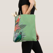 Wild Parrots Tropical Tote Bag (Dichtbij)
