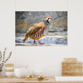 Wild Partridge Poster (Keuken)