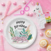 Wild Party Animals Kids Verjaardagspapier Borden Papieren Bordje (Feest)