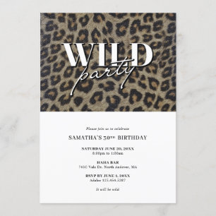 Wild Party Verjaardag Kaart