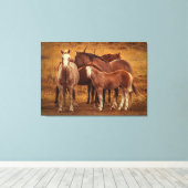 Wild Patagonia's Spirit Fotografie Canvas Afdruk (Insitu (Houten vloer))