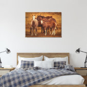 Wild Patagonia's Spirit Fotografie Canvas Afdruk (Insitu (Slaapkamer))