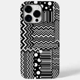 Wild Patchwork Zig-Zags Case-Mate iPhone 14 Pro Max Hoesje