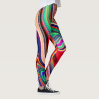 Wild Pattern Colorful Marble Print