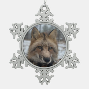 Wild Paws Flash Sneeuwvlok Omlijst Ornament