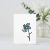 Wild Peace Flower Briefkaart (Staand voorkant)