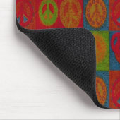 Wild Peace Signs - Mousepad Muismat (Hoek)