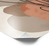 wild-petaalfluisteraars foto afdruk (Hoek)