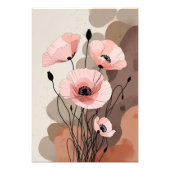 wild-petaalfluisteraars foto afdruk (Voorkant)