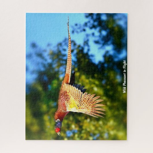 Wild Pheasant Legpuzzel (Verticaal)