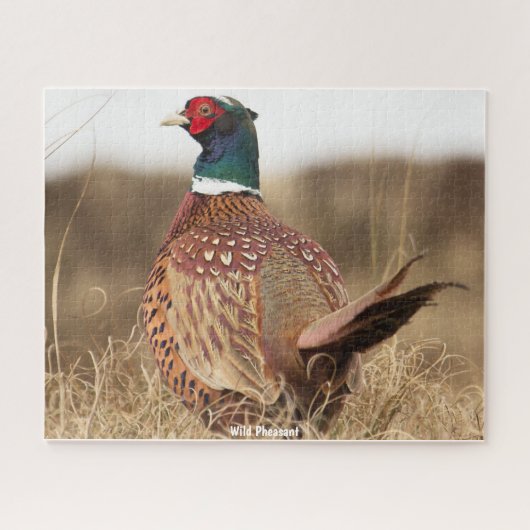 Wild Pheasant Legpuzzel (Horizontaal)