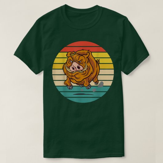 Wild Pig Boar T-shirt (Design voorkant)