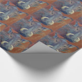 Wild Pig Hog Warthog Cadeaupapier (Hoek)