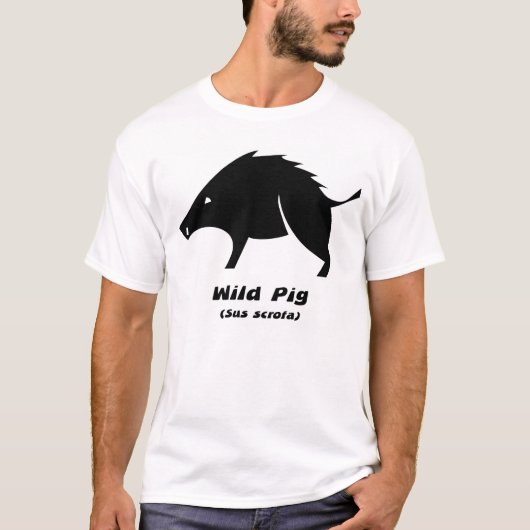 Wild Pig T-shirt (Voorkant)