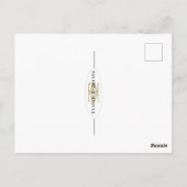 Wild piggy Postcard Briefkaart (Achterkant)