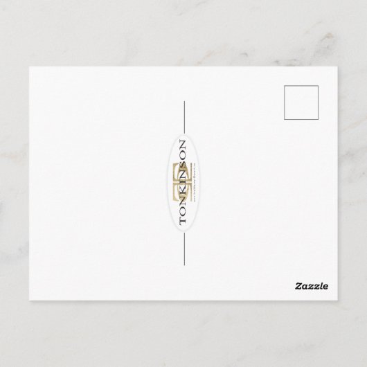 Wild piggy Postcard Briefkaart (Achterkant)