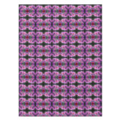 Wild Pink Asters Flower Art Abstract Tafelkleed (Voorkant)
