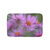 Wild Pink Asters Flower Art Badmat (Voorkant)
